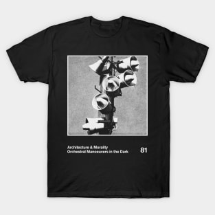 Architecture & Morality - OMD / Faded Print Graphic T-Shirt